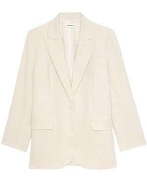 Zadig & Voltaire Viva Blazer - Natural