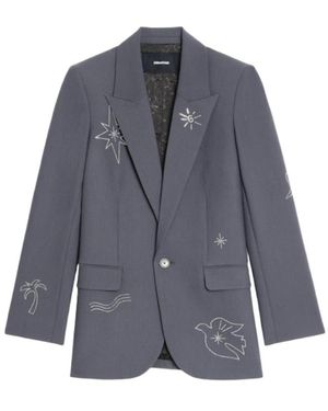Zadig & Voltaire Vival Blazer - Blue