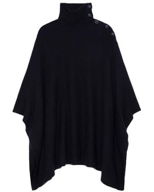 Zadig & Voltaire Poncho Palma 100% Kaschmir - Schwarz
