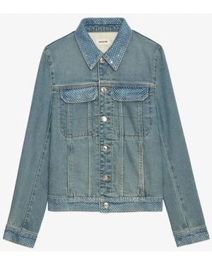 Zadig & Voltaire Kioky Denim Jacket - Blue