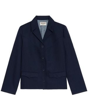 Zadig & Voltaire Chaqueta Lara - Azul