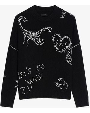 Zadig & Voltaire Bobo Wool Sweater - Black