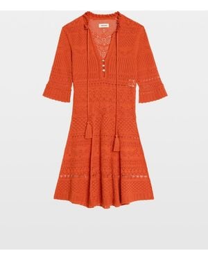 Zadig & Voltaire Memphisa Dress - Orange