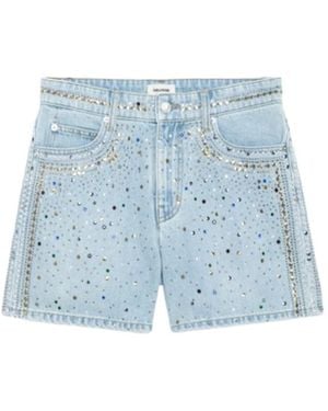 Zadig & Voltaire Sadys Shorts - Blue