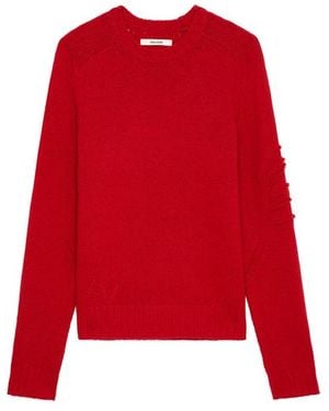 Zadig & Voltaire Pullover Jordan Arrow - Rot