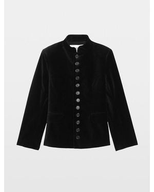 Zadig & Voltaire Vallo Velvet Jacket - Black