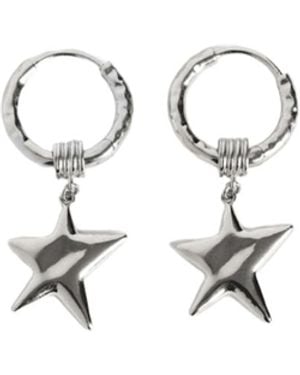 Zadig & Voltaire Pendientes Rock Star - Blanco