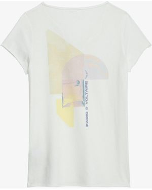 Zadig & Voltaire Tunisien Palmier Judo - Blanc