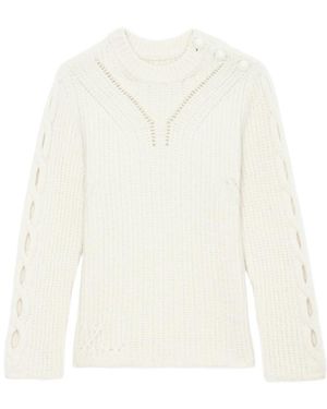 Zadig & Voltaire Jumper Sulky 100% Merino Wool - Blue