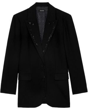 Zadig & Voltaire Viva Blazer - Black