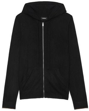 Zadig & Voltaire Cardigan Clash 100% Merinowolle - Schwarz