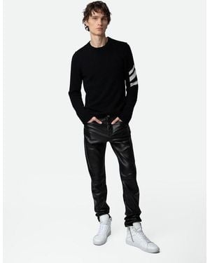 Zadig & Voltaire Kennedy Pullover 100% Kaschmir - Schwarz
