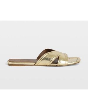 Zadig & Voltaire Azora Mules - Metallic