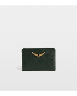Zadig & Voltaire Zv Pass Card Holder - Green
