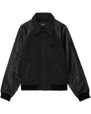 Zadig & Voltaire Benjy Leather Jacket - Black
