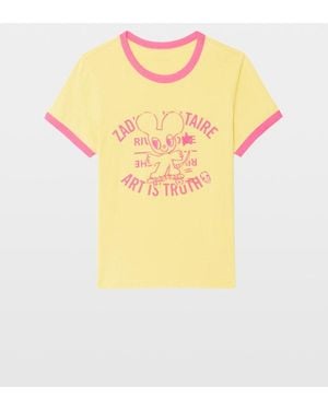 Zadig & Voltaire Woos T-Shirt - Yellow