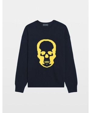 Zadig & Voltaire Overfav Cashmere Sweater - Blue