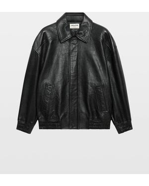 Zadig & Voltaire Loriand Leather Jacket - Black