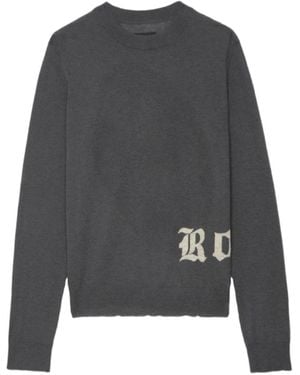 Zadig & Voltaire Pull ivy 100% cachemire - Gris