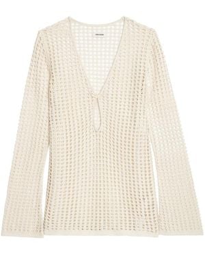 Zadig & Voltaire Sweater Rany - Weiß