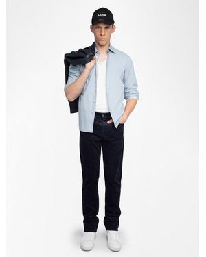 Zadig & Voltaire Steeve Velours Trousers - White
