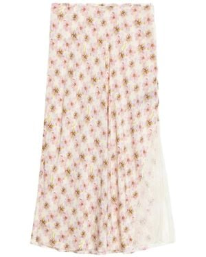 Zadig & Voltaire Skirt Jayla - Natural