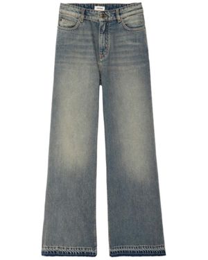 Zadig & Voltaire Wide Jeans - Grey