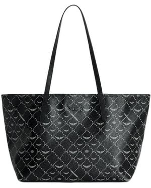Zadig & Voltaire Z Shopper Monogram Bag - Black