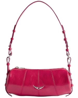 Zadig & Voltaire Le Roudoudou Vintage Patent Bag - Pink