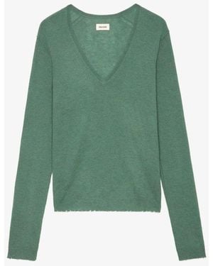 Zadig & Voltaire Rivy Cashmere Sweater - Green