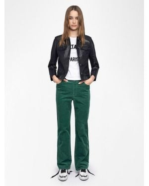 Zadig & Voltaire Evy Trousers - Green