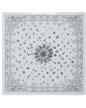 Zadig & Voltaire Blondie Bandana 85 Scarf - Grey
