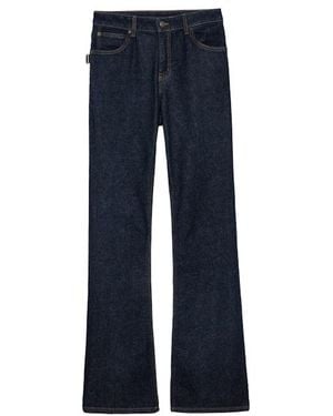 Zadig & Voltaire Wide Jeans - Blue