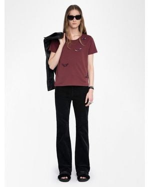 Zadig & Voltaire Alys T-Shirt - Red