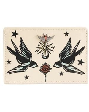 Zadig & Voltaire Zv Pass Tattoo Kartenetui - Weiß
