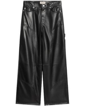 Zadig & Voltaire Perya Leather Trousers - Black