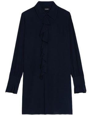 Zadig & Voltaire Dress Rhelyne - Blue