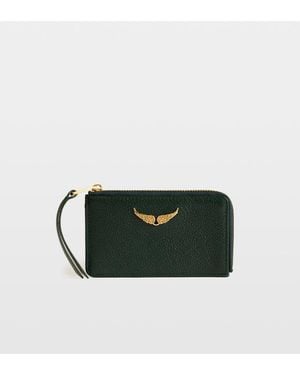 Zadig & Voltaire Zv Card Card Holder - Green