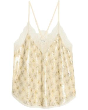 Zadig & Voltaire Camisole Christy - Natural