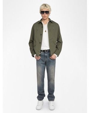 Zadig & Voltaire Parka Kido - Grün