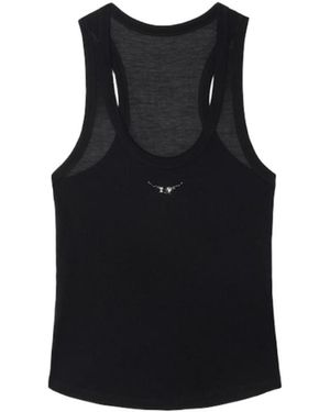 Zadig & Voltaire Bianca Tank Top - Black