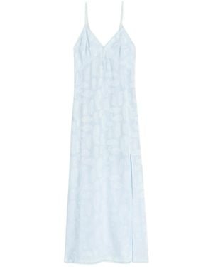 Zadig & Voltaire Dress Ramelil 100% Silk - Blue