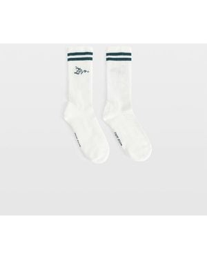 Zadig & Voltaire Zv Tennis Socks - White