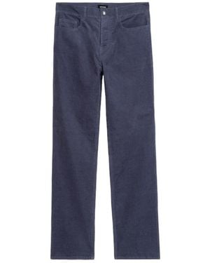 Zadig & Voltaire Steeve Velvet Trousers - Blue