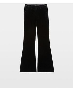Zadig & Voltaire Prevy Velours Pants - Black