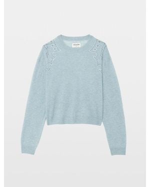 Zadig & Voltaire Swapy Cashmere Sweater - Blue