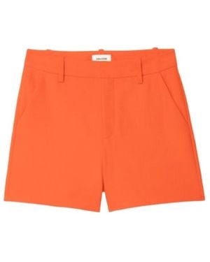 Zadig & Voltaire Shorts Sidou - Red