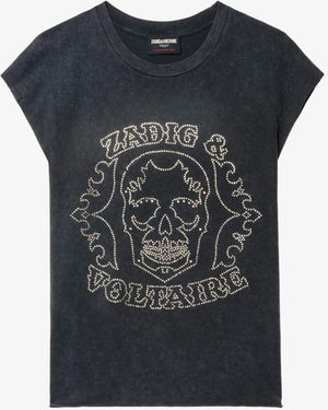 Zadig & Voltaire Débardeur Cloe Black - Bleu