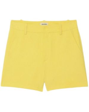 Zadig & Voltaire Shorts Sidou - Yellow