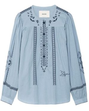 Zadig & Voltaire Tigy Tunic - Blue